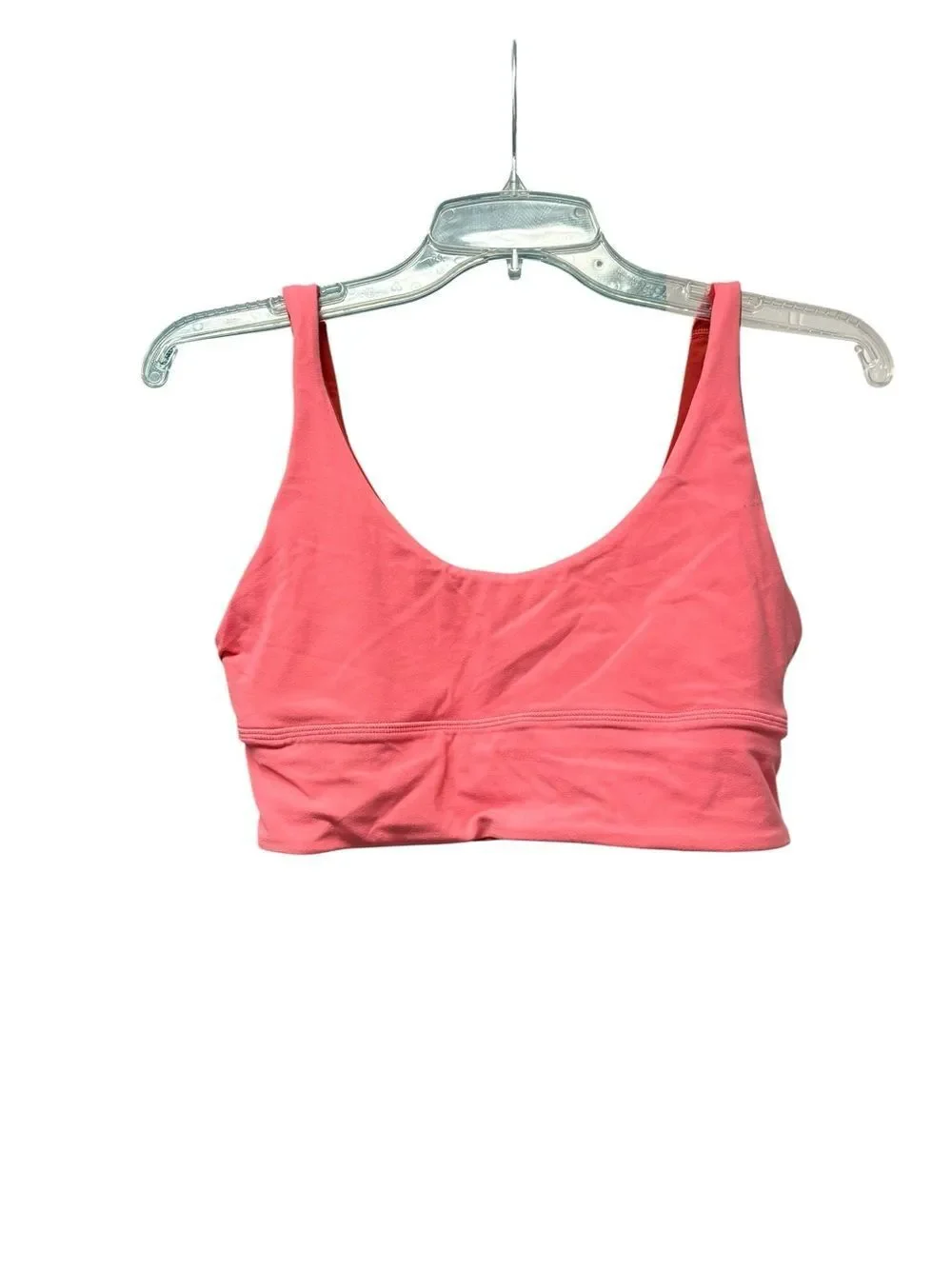 Lululemon Reversable Sports Bra Coral/Pink/Dark Rose Size 10